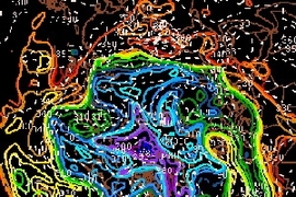 A northern hemisphere tropopause map for Aug. 30 shows regions of low and high tropopause - the boundary between the troposphere and the stratosphere, which is on average about 10-12 kilometers high but which undulates as synoptic weather systems develop and decay. Purple/blue colors mark regions where the tropopause is low, while red/orange indicates the tropopause is high. Regions of anomalously...