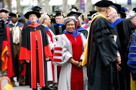 MIT faculty donned the regalia of their alma mater in celebration of MIT’s 2016 Commencement ceremony.