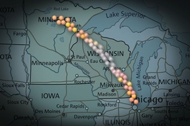 MIT physicists have found that subatomic particles called neutrinos can be in superposition, without individual identities, when traveling hundreds of miles, and not just at quantum, subatomic scales.
