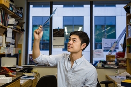 “I love to work on new ideas and develop new kinds of tools to tackle basic questions,” says PhD student Tim Wang.