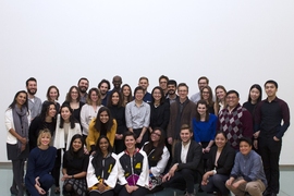 The fifteen teams that made their pitches included MIT faculty, students, and alumni. Participants came from every major unit of the School of Architecture and Planning, as well as the MIT Sloan School of Management and the Schools of Science and Engineering. 
