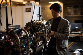 “Say there are toxic gases leaking in a building, and you need to close a valve inside, but it’s dangerous to send people in,” says Sangbae Kim, associate professor of mechanical engineering at MIT. “Now, there is no single robot that can do this kind of job. I want to create a robotic first responder that can potentially do more than a human and help in our lives.” 
