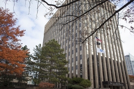 The John A. Volpe National Transportation Systems Center building
