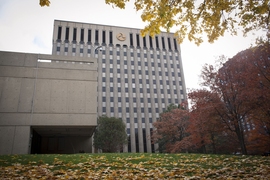 The John A. Volpe National Transportation Systems Center building
