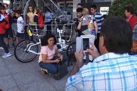 Working in Andorra, MIT researchers have tested the Persuasive Electric Vehicle (PEV), an ultra-lightweight, three-wheel, shared-use autonomous vehicle. Users are meant to call the PEV via an app. The vehicle then navigates a city’s bike lanes to meet the passenger. Computer vision keeps the vehicle within the painted lines and a low-cost Lidar system scans for objects, such as people and other ...