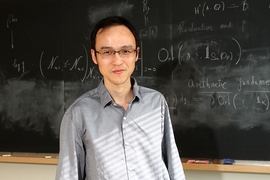 MIT professor Wei Zhang, pictured here, will share the New Horizons in Mathematics Breakthrough Prize with collaborator Zhiwei Yun.
