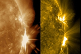 Magnetic reconnection is a complicated phenomenon that Nuno Loureiro, an associate professor of nuclear science and engineering and of physics at MIT, has been studying in detail for more than a decade. To explain the process, he gives a well-studied example: “If you watch a video of a solar flare” as it arches outward and then collapses back onto the sun’s surface, “that’s magnetic reco...