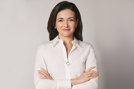 Sheryl Sandberg, Chief Operating Officer of Facebook and founder of Leanin.org.
