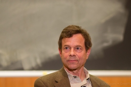 Alan Lightman and his new novel, “Three Flames.”