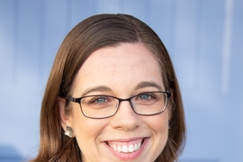 Emily Richmond Pollock and her book, “Opera After the Zero Hour.”