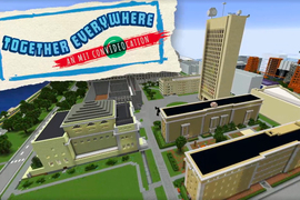 MIT campus in minecraft