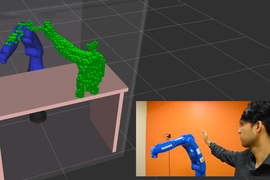 demonstration of motion planning robot